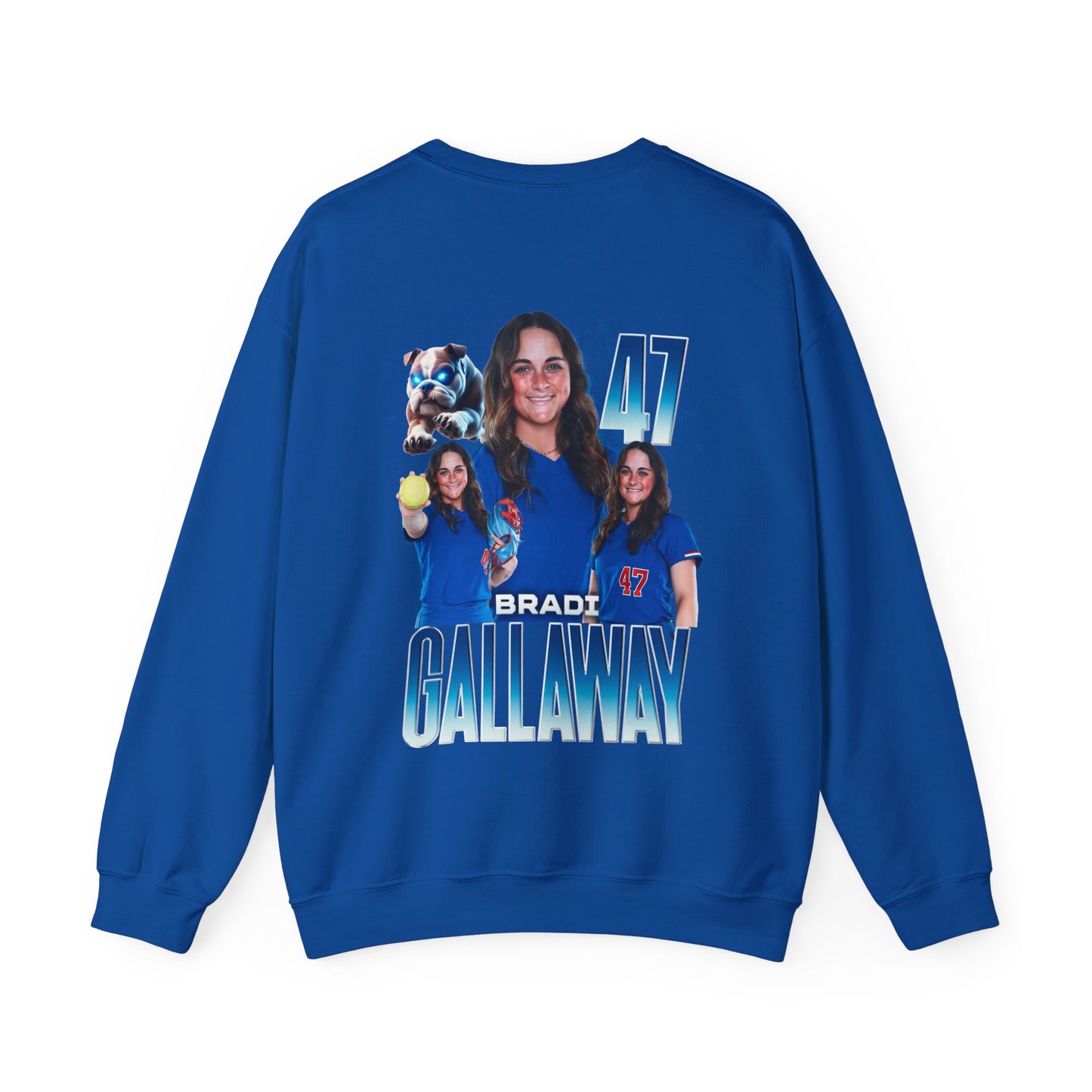 Bradi Gallaway Logo Front & Back Crewneck