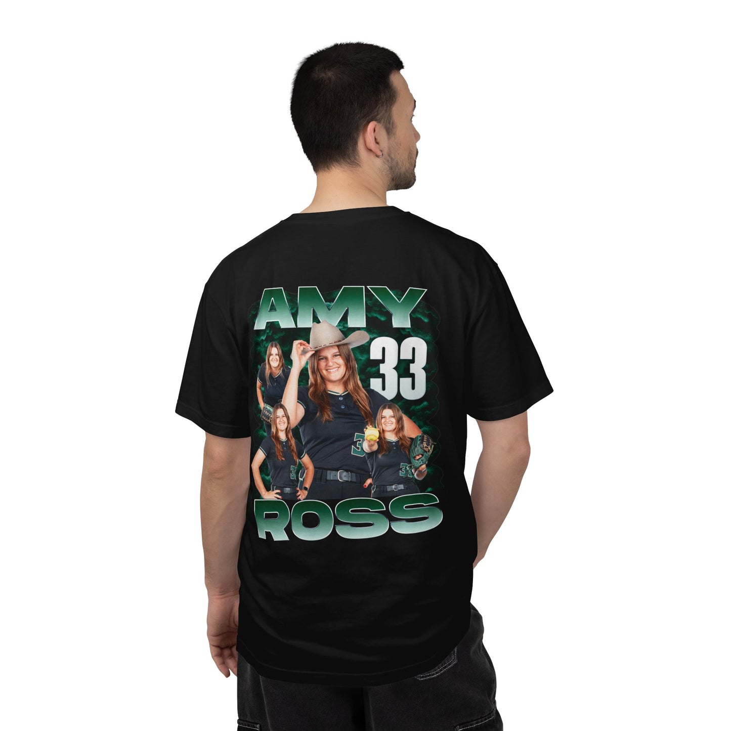 Amy Ross Logo Front & Back Premium Tee