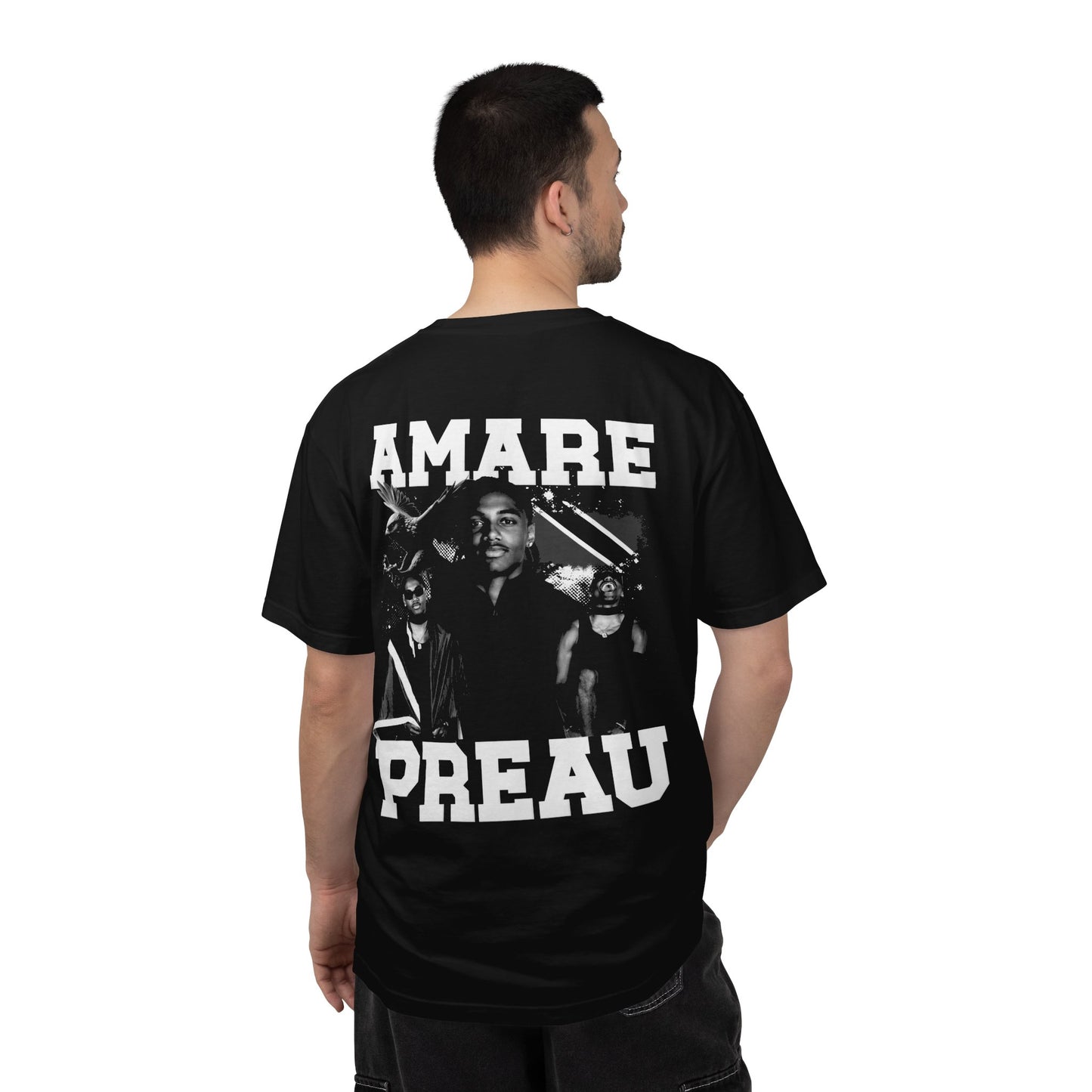 Amare Preau Vintage Blackout Premium Tee