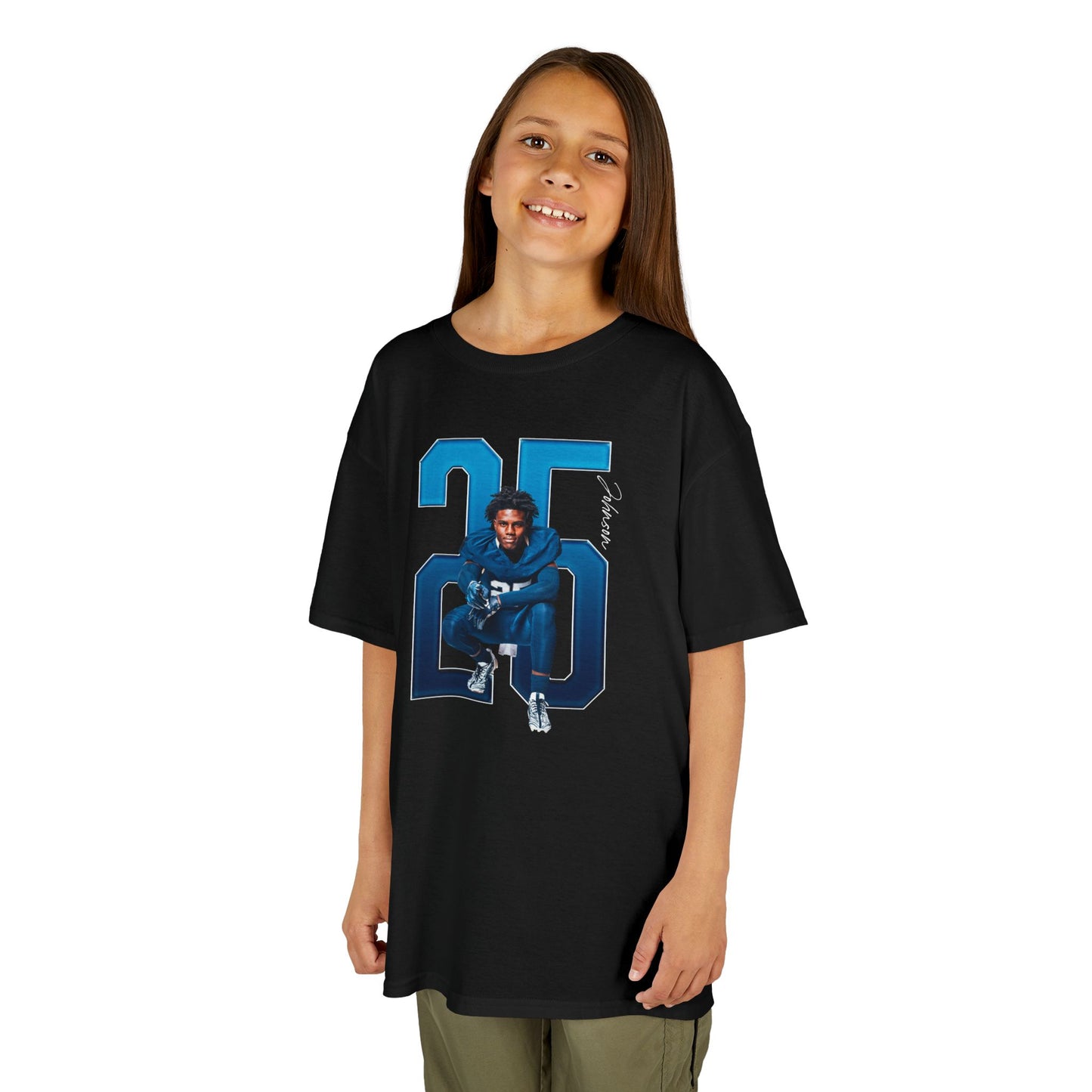 Jakari Johnson Player Icon Number Kids Tee