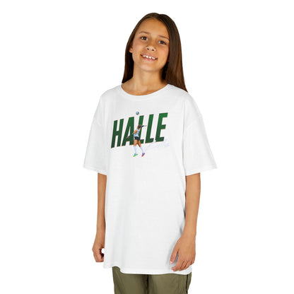 Halle Bills Cursive Combo Colored Kids Tee