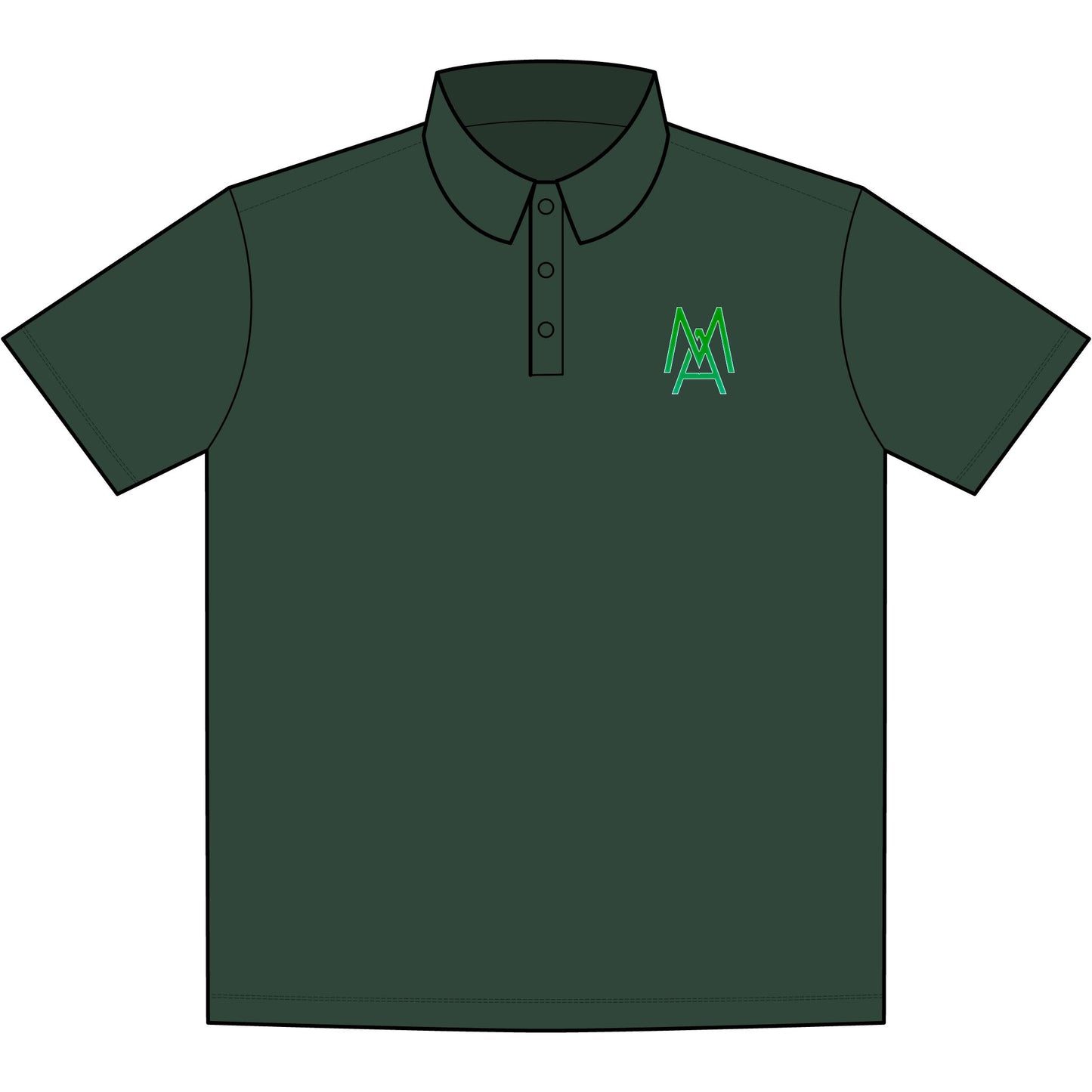 Micayla Arlotto Logo Men's UV Polo