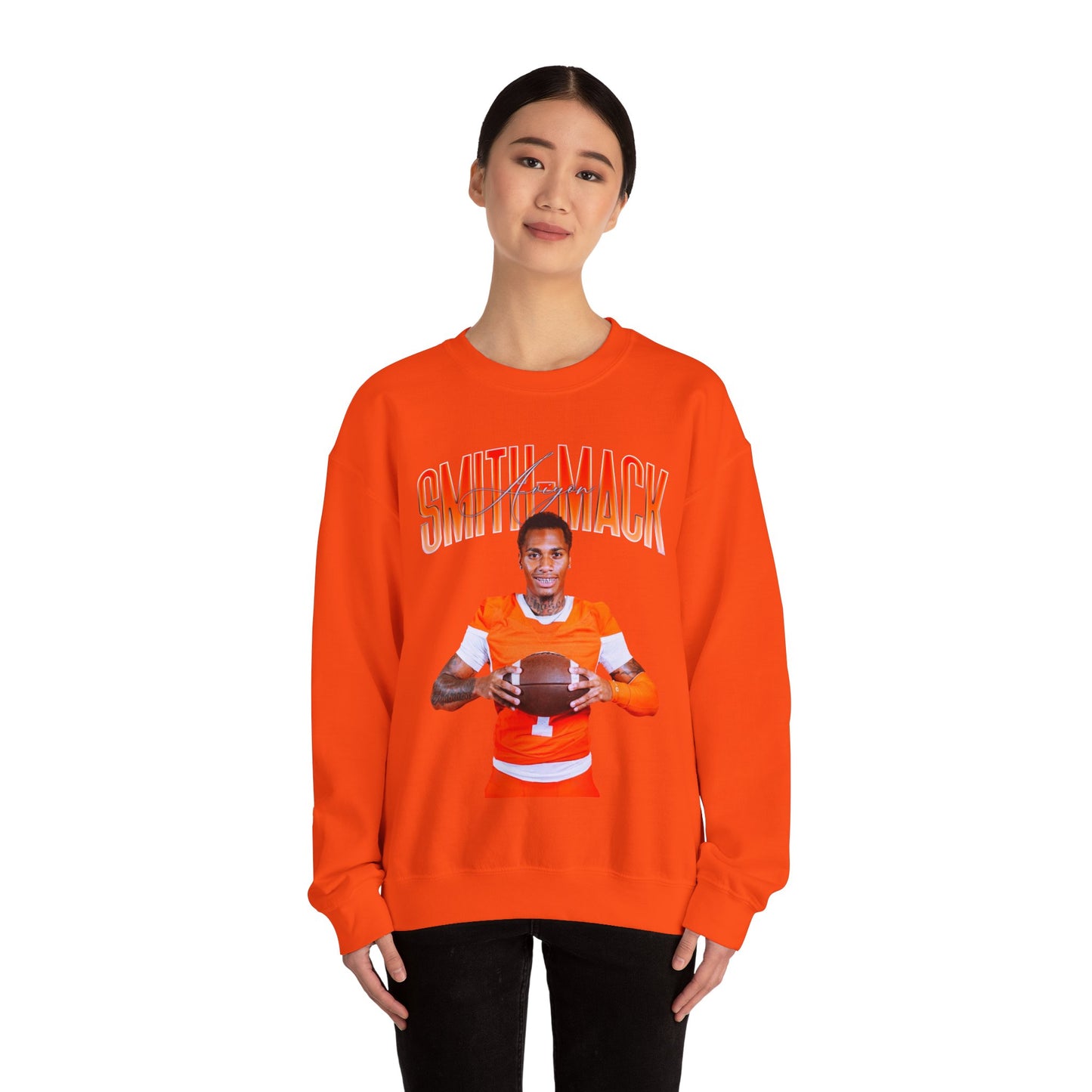 Aviyon Smith-Mack Big Last Name Crewneck Sweatshirt