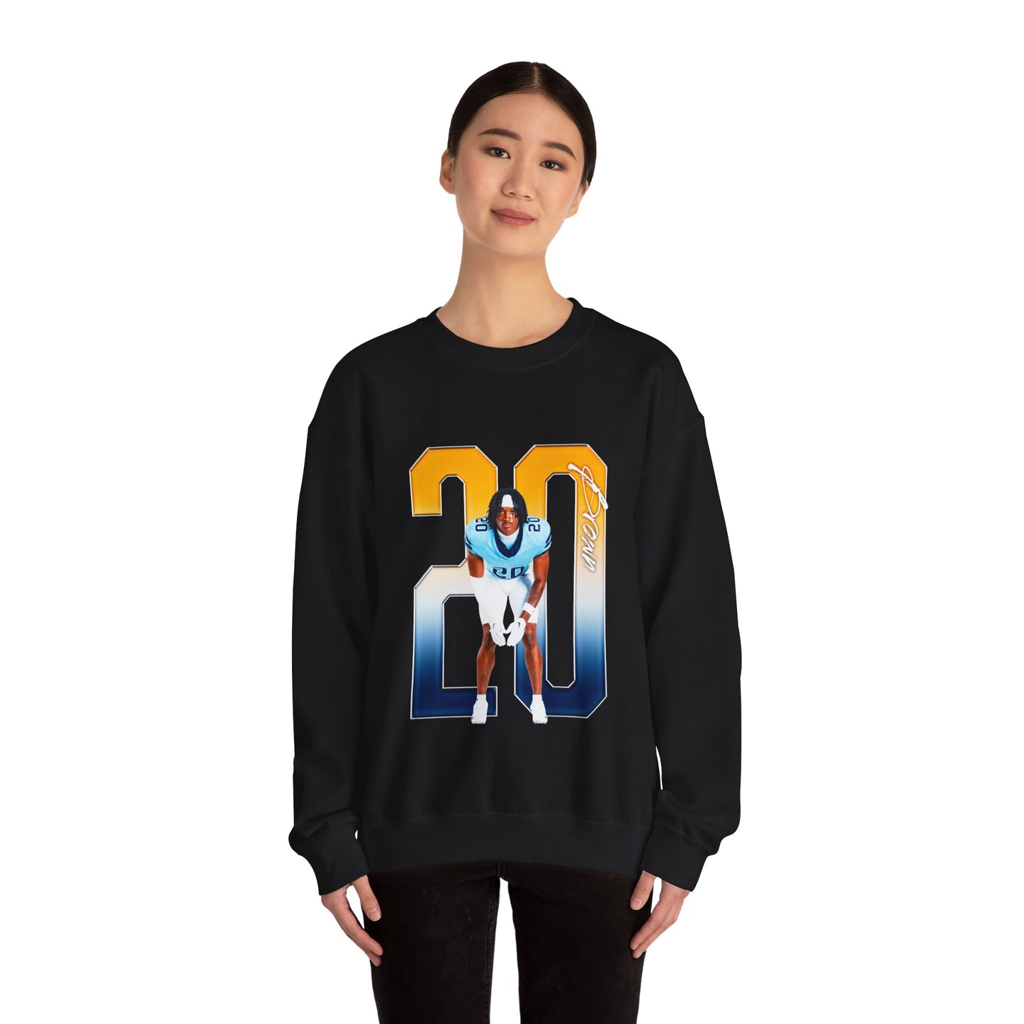 Dante Brown Player Icon Number Crewneck Sweatshirt