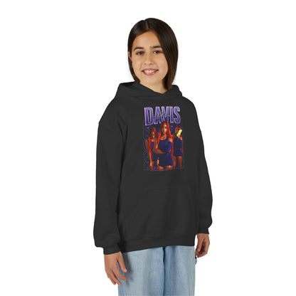 Rhianna Davis Last Name Highlight Kids Hoodie
