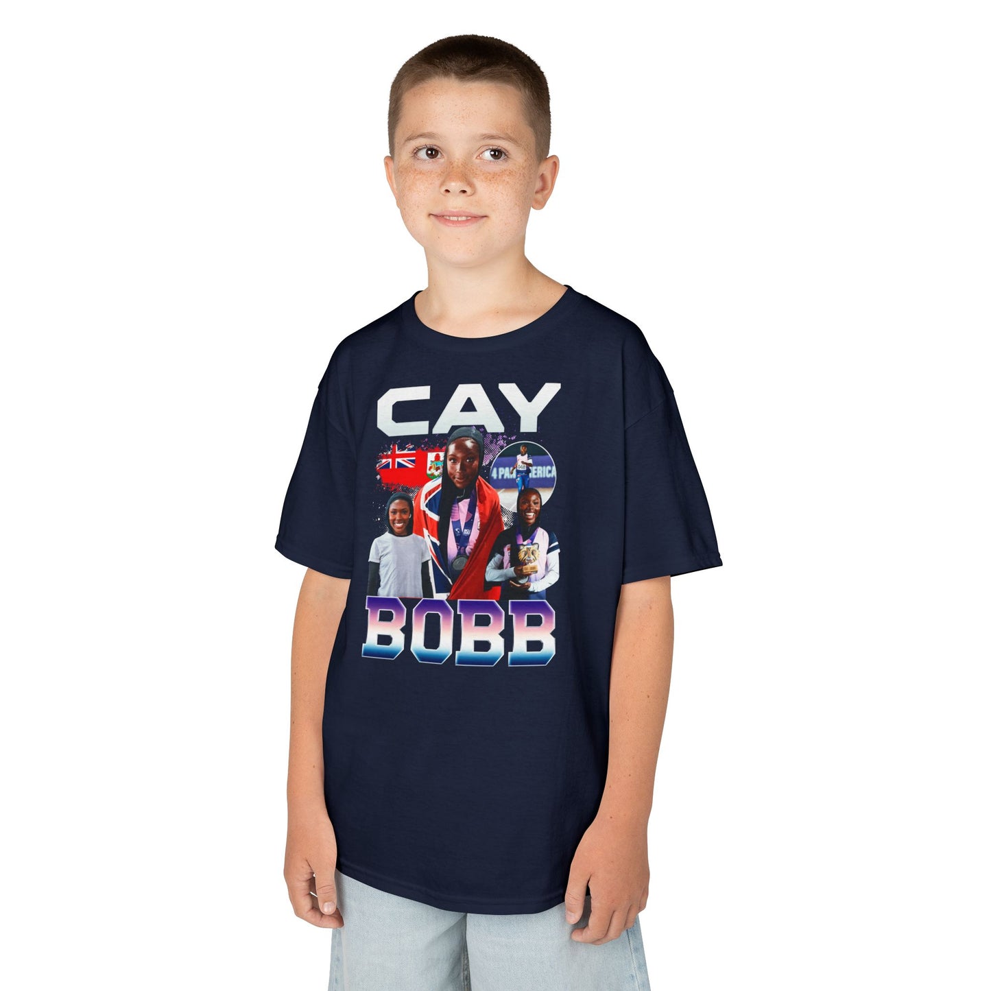 Cay Bobb Colored & White Combo Kids Tee