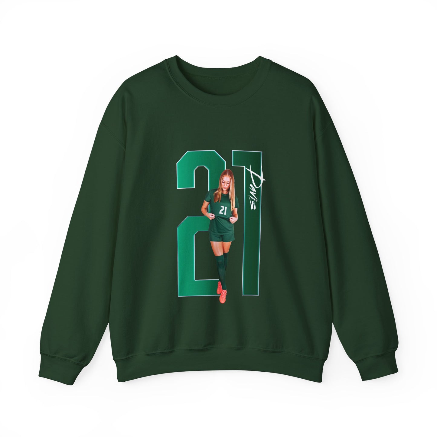 Rachel Davis Player Icon Number Crewneck Sweatshirt