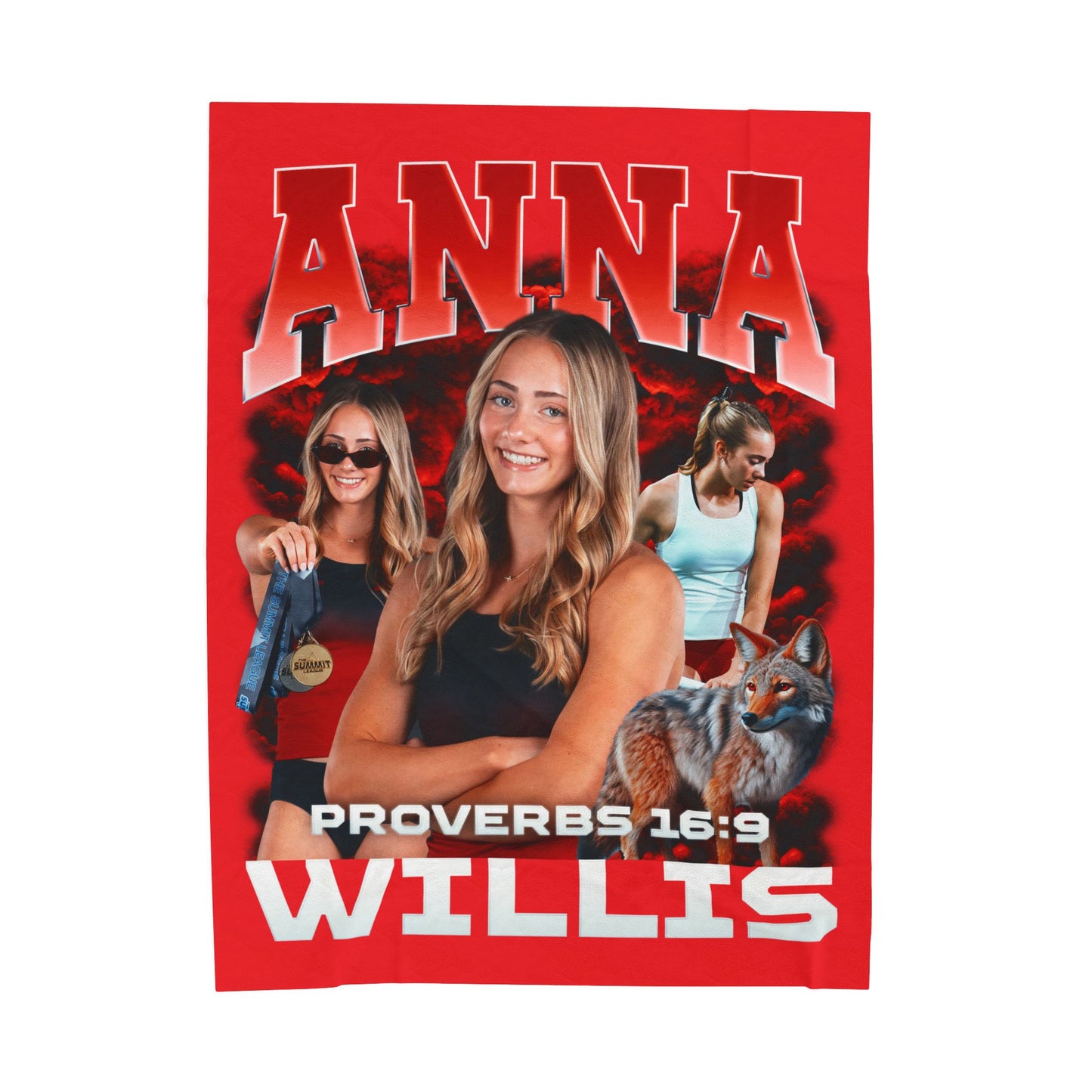 Anna Willis 60"-80" Plush Blanket