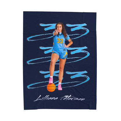 Lilliana Petersen 60"-80" Plush Blanket