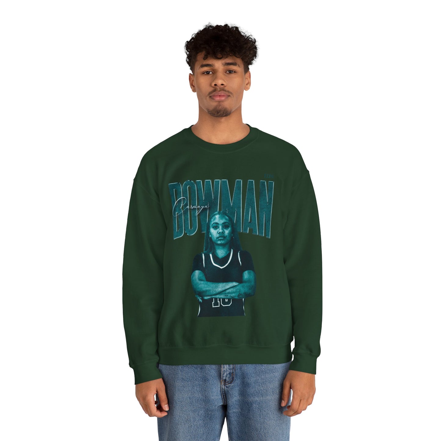 Carmaya Bowman Faded Glory Crewneck Sweatshirt