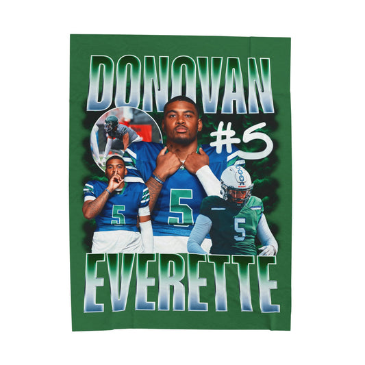 Donovan Everette 60"-80" Plush Blanket