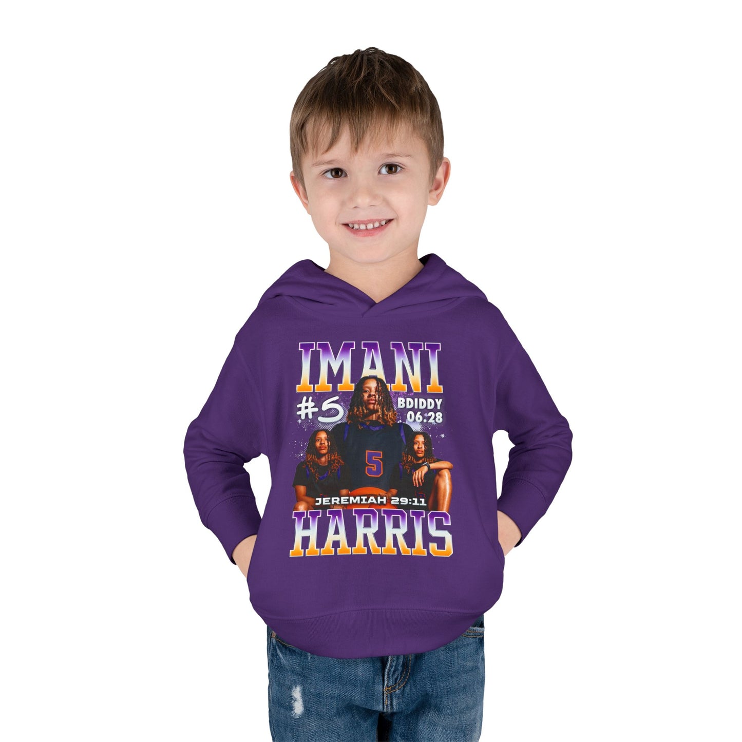Imani Harris Toddler Pullover Hoodie