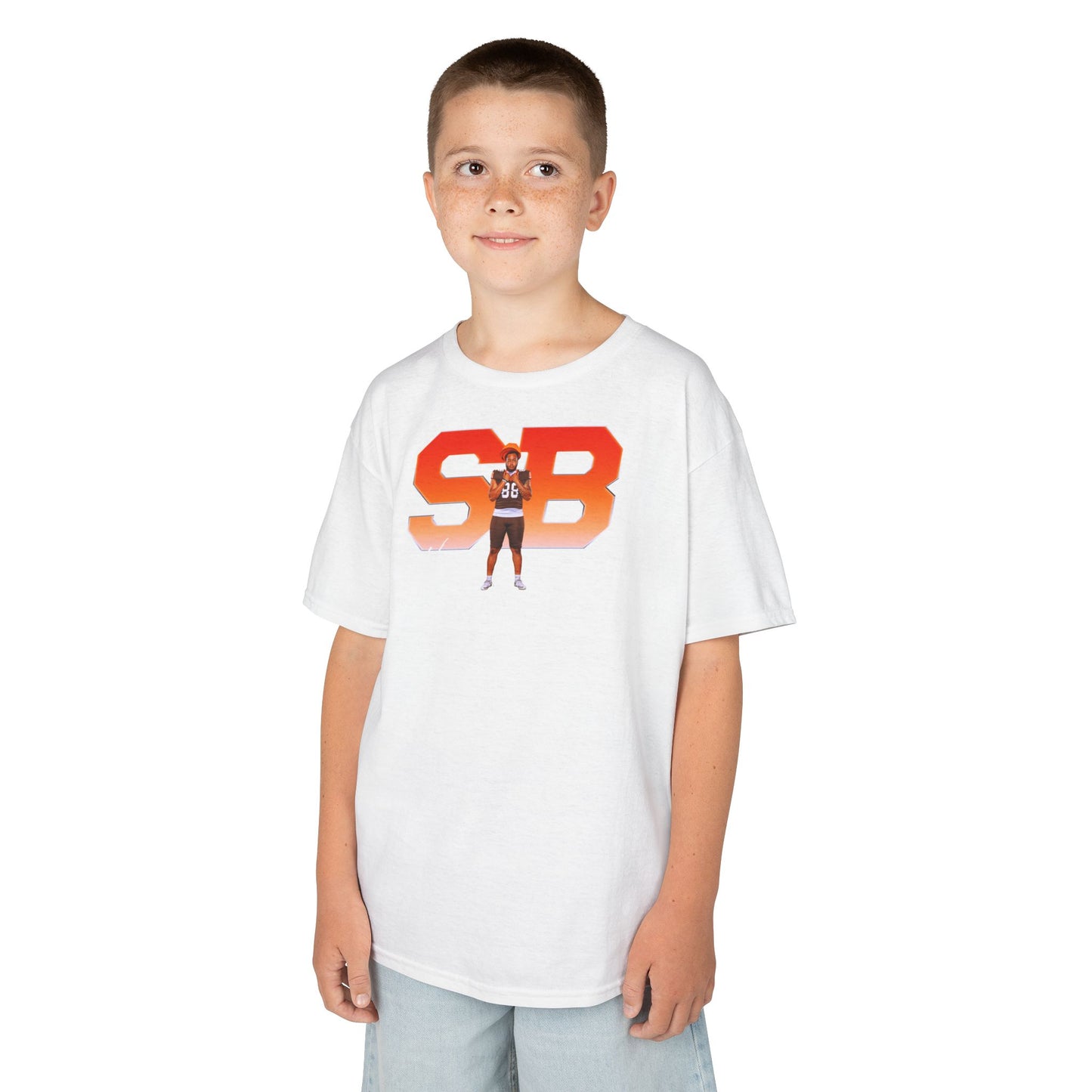 Selah Brown Big Initials Kids Tee