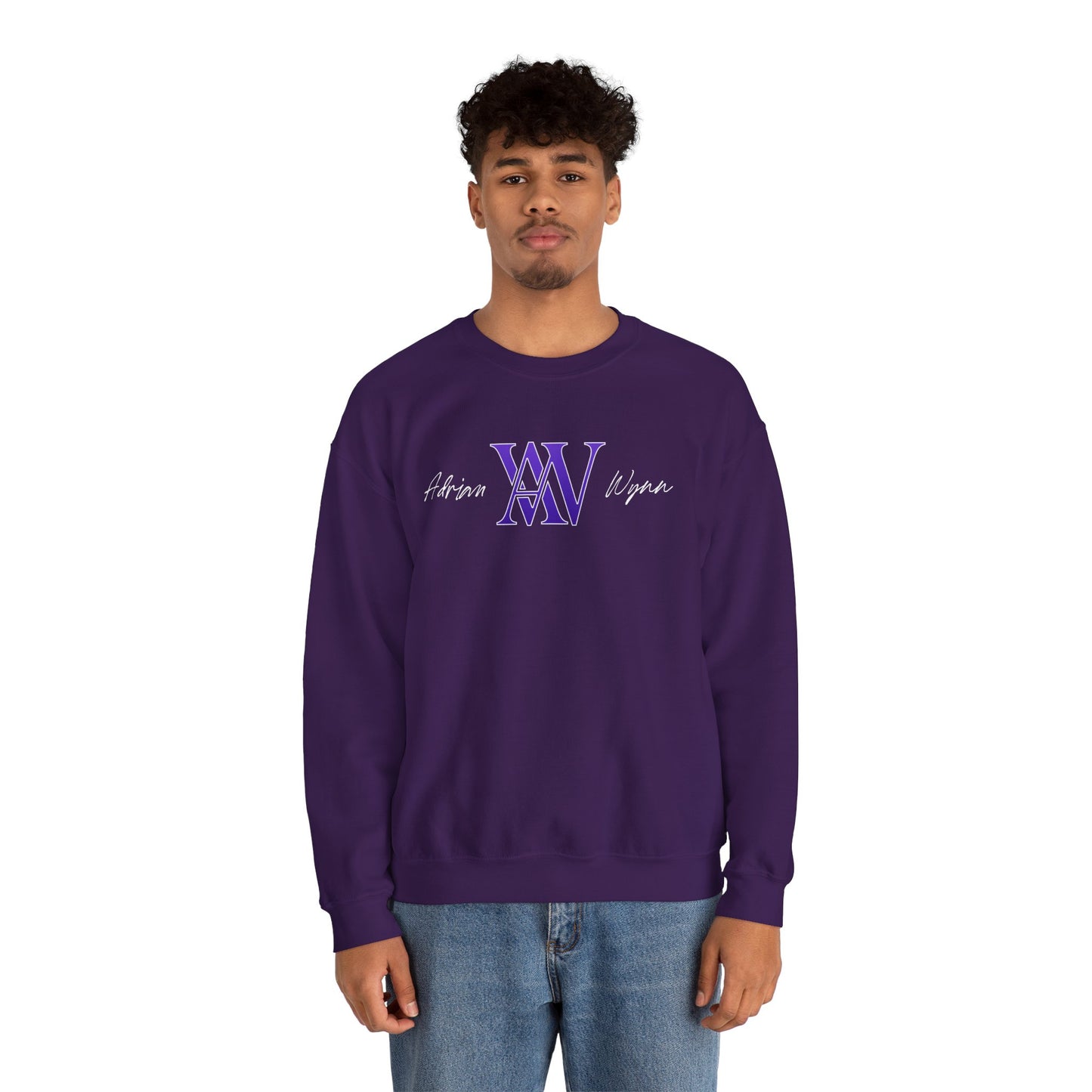Adrian Wynn Featured Logo Crewneck Sweatshirt