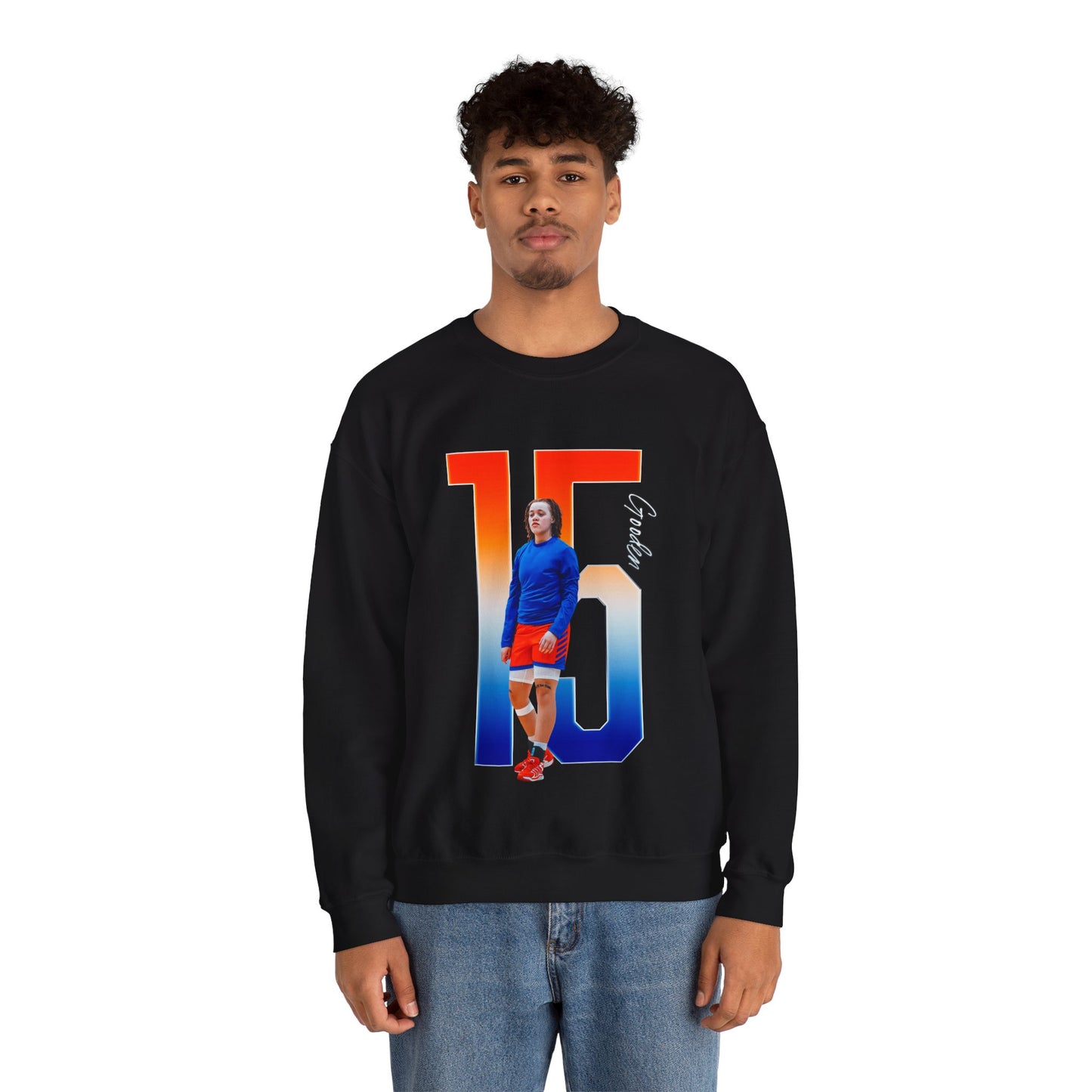 Tajenae Gooden Player Icon Number Crewneck Sweatshirt