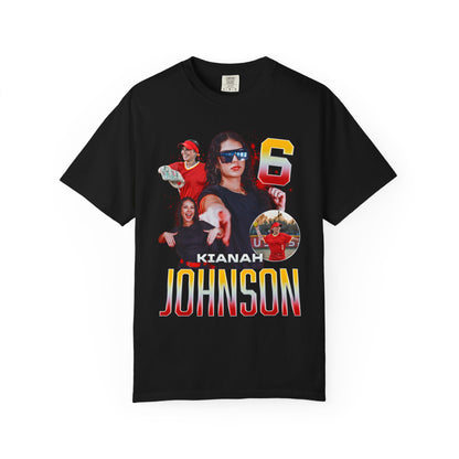 Kianah Johnson Name & Number Ombre Premium Tee