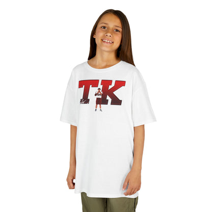 Tyler Keinath Big Initials Colored Kids Tee