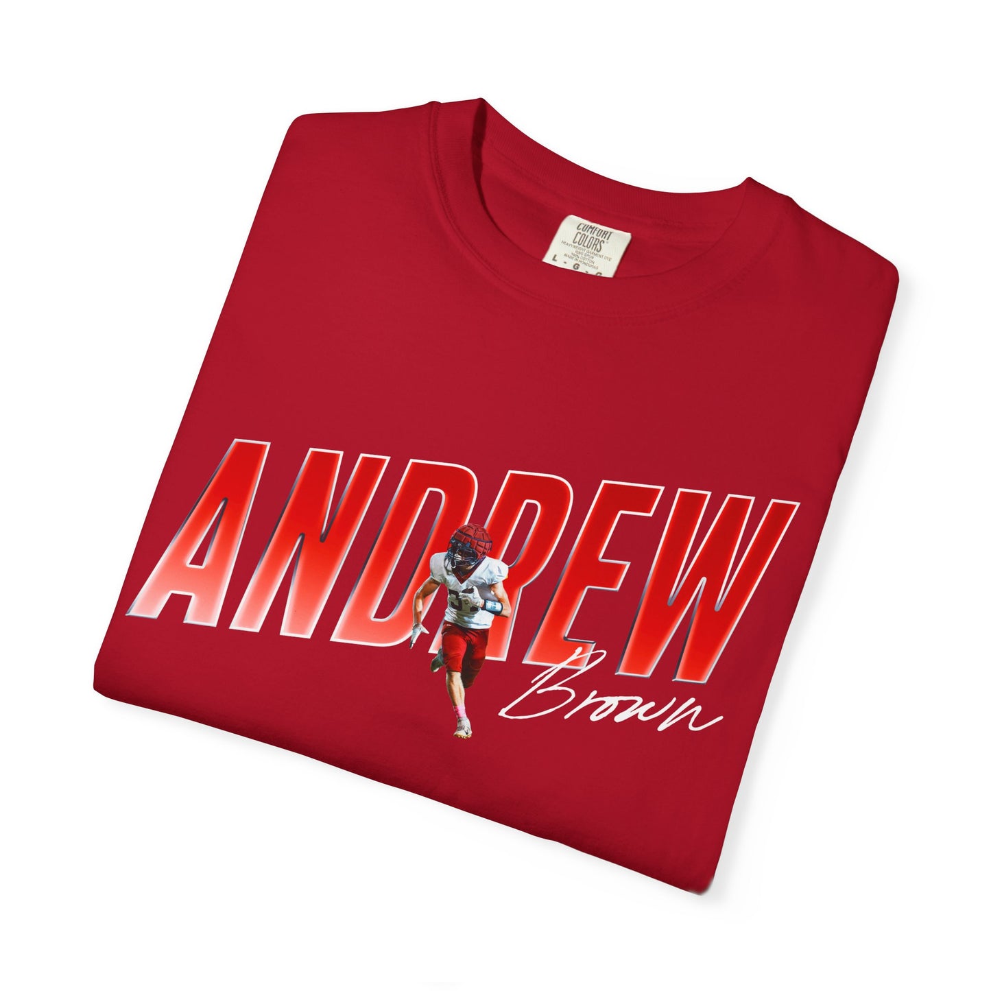 Andrew Brown Cursive Color Combo Premium Tee