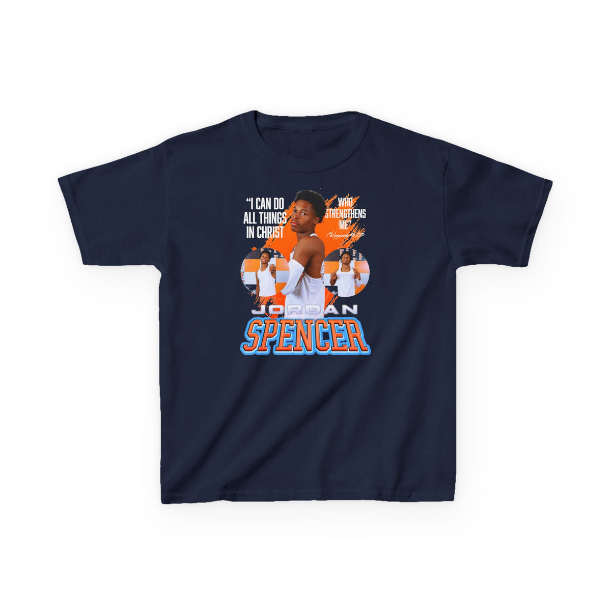 Jordan Spencer Featured Quote Kids Tee