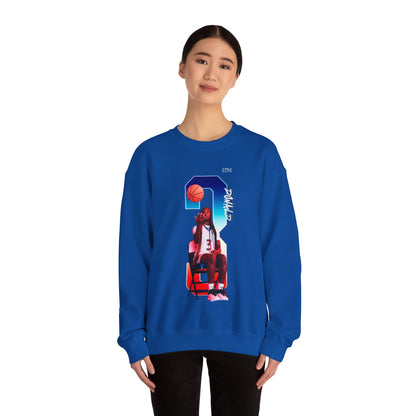 Asia Donald Player Icon Crewneck Sweatshirt