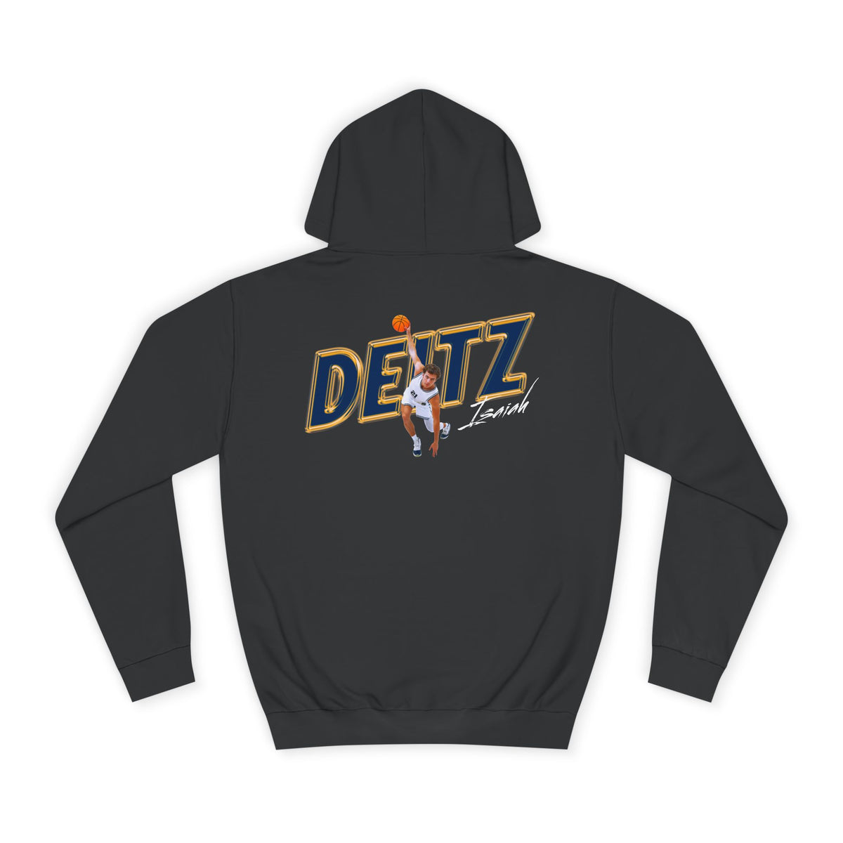 Isaiah Deitz Cursive Combo Colored Premium Hoodie