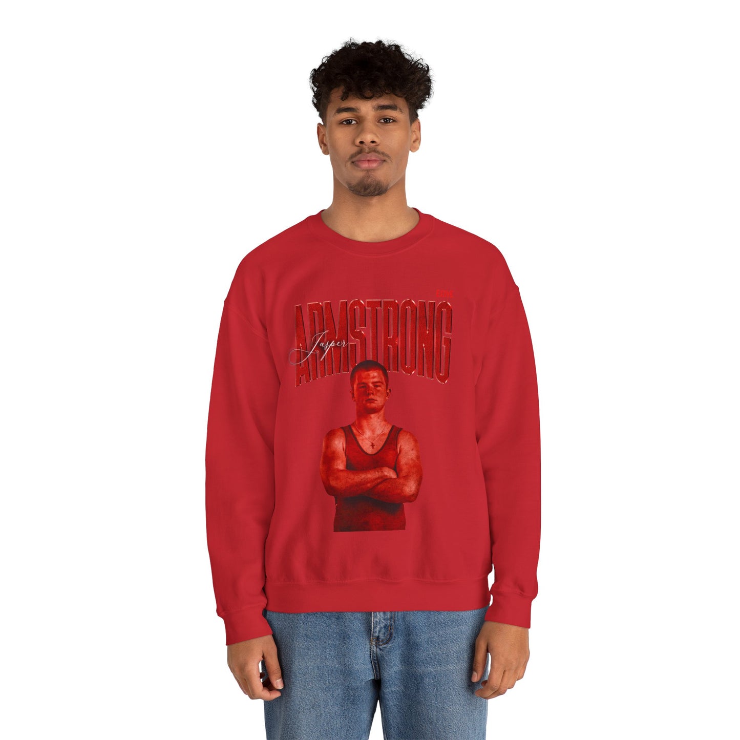 Jasper Armstrong Faded Glory Crewneck Sweatshirt
