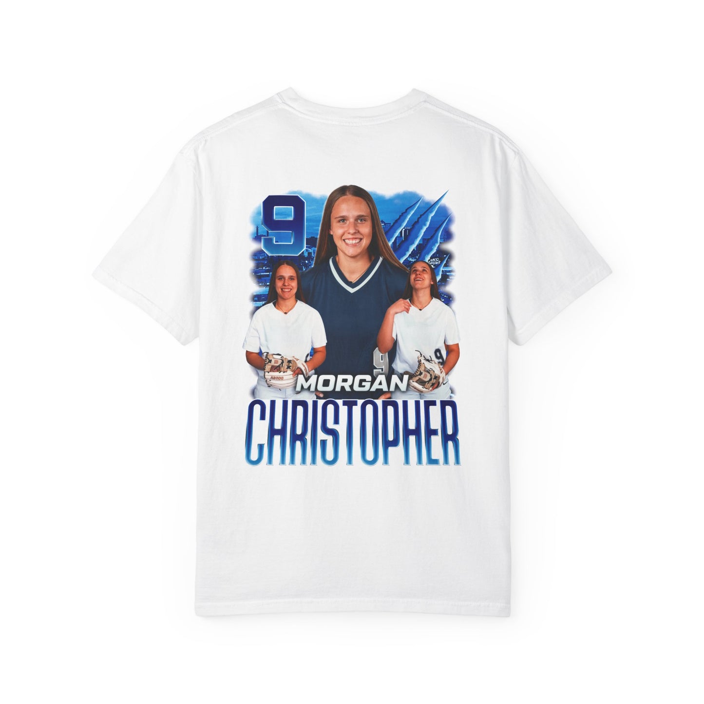 Morgan Christopher Logo Front & Back Premium Tee