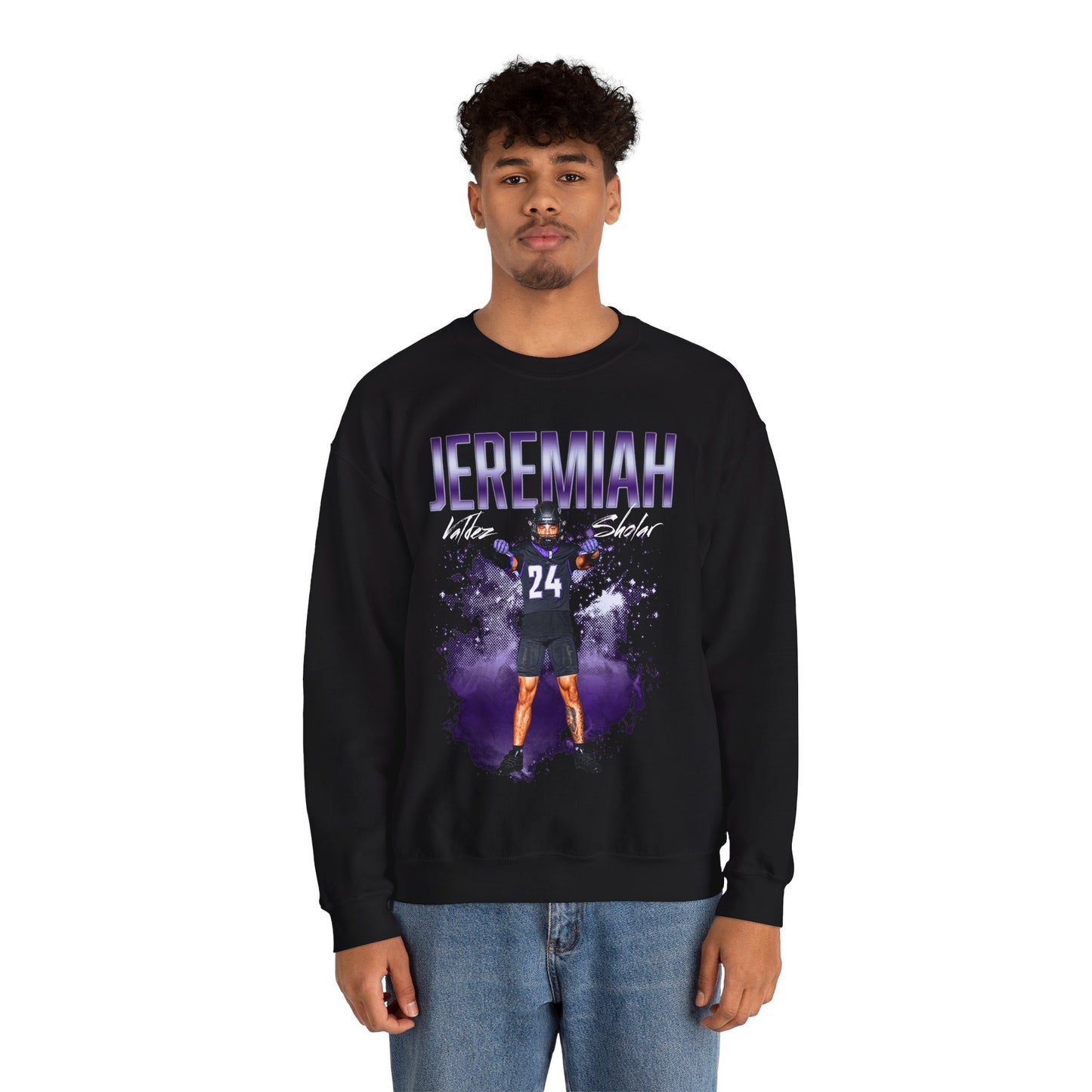 Jeremiah Valdez-Sholar Crewneck Sweatshirt