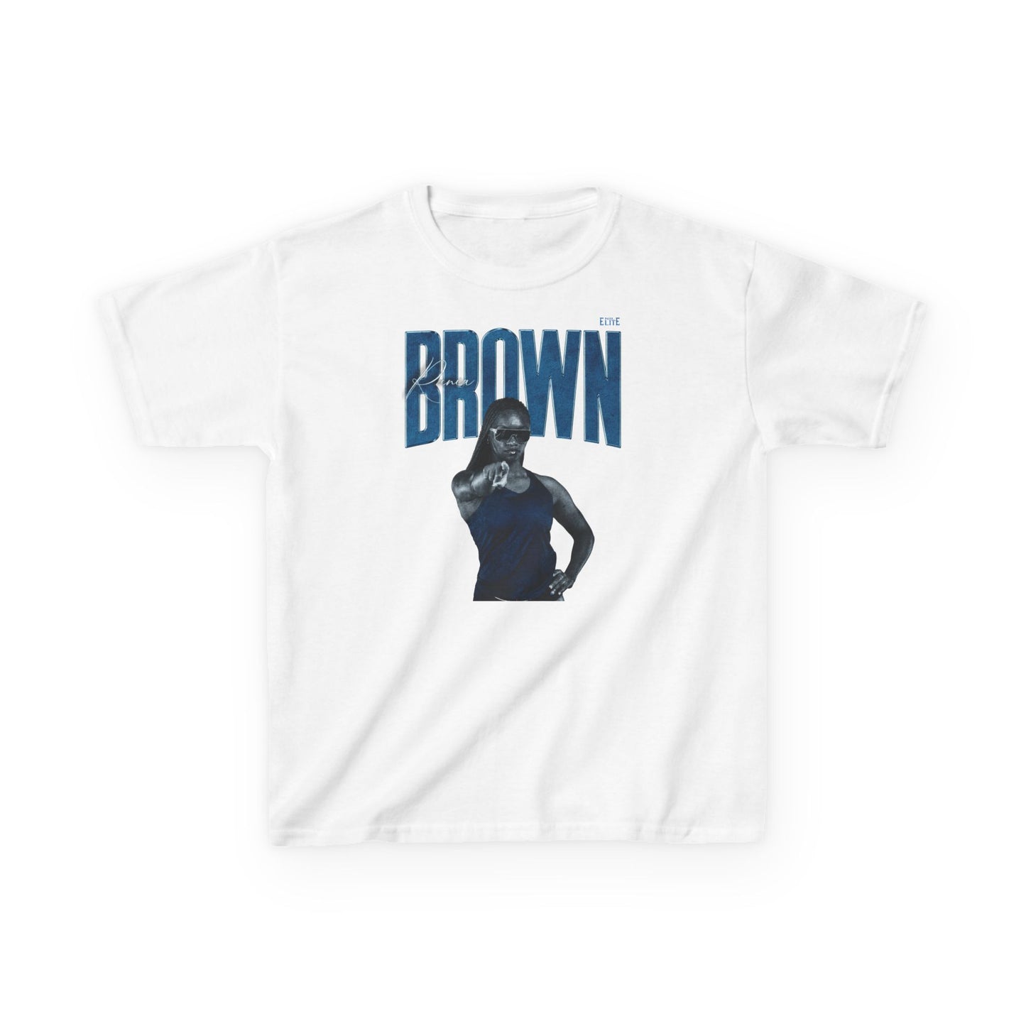 Rania Brown Faded Glory Kids Tee