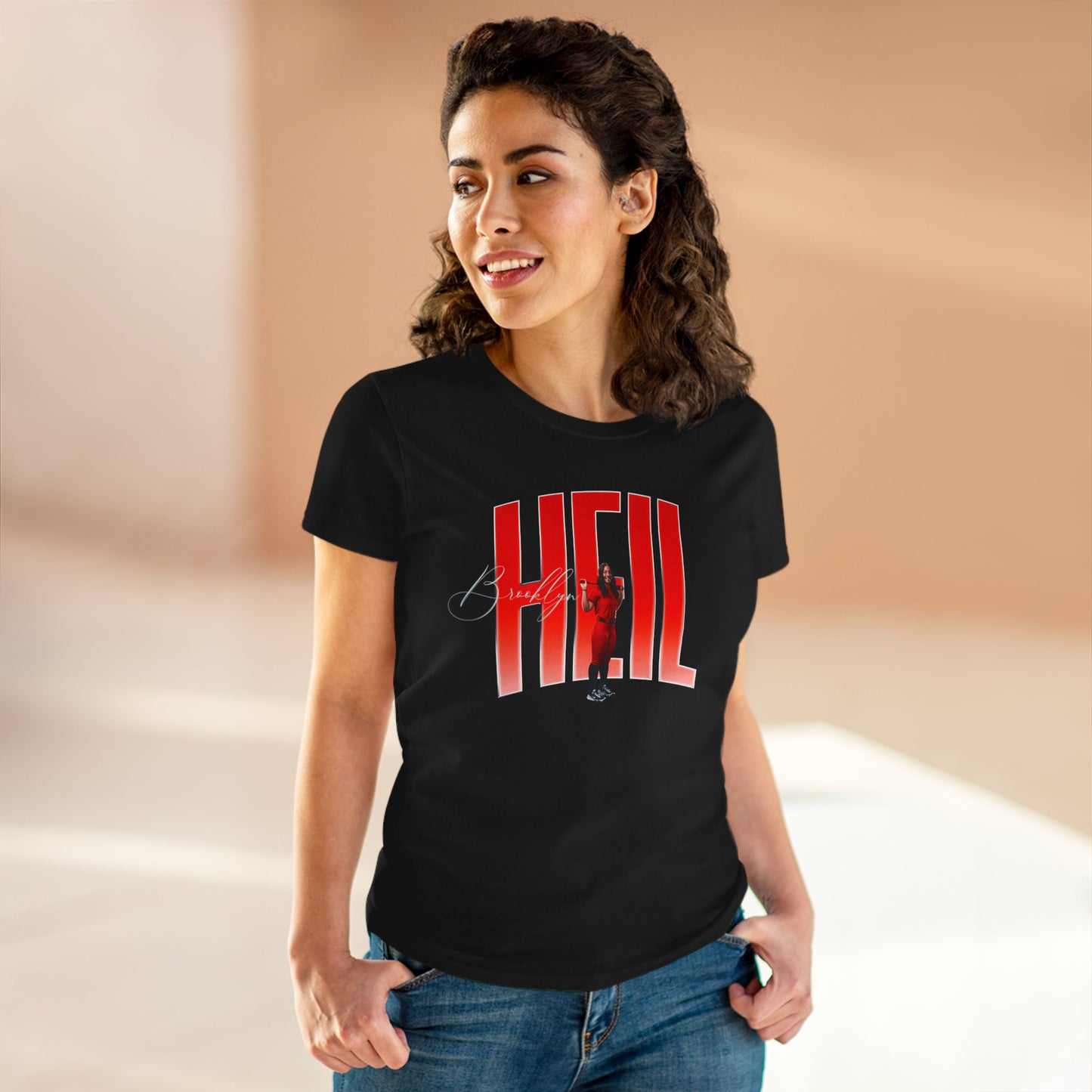 Brooklyn Heil Big Last Name Women's Tee