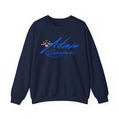 Adam Guajardo Cursive Name & Number Crewneck Sweatshirt