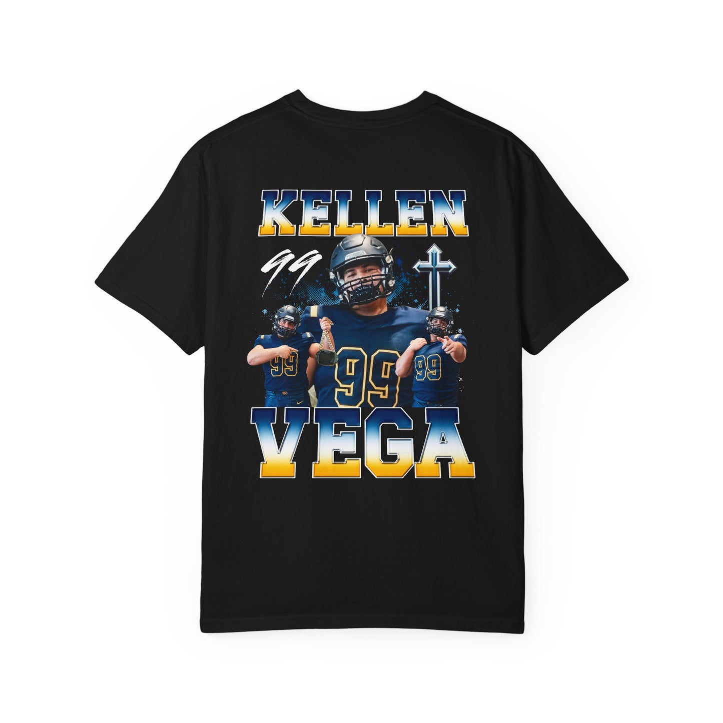 Kellen Vega Logo Front & Back Premium Tee