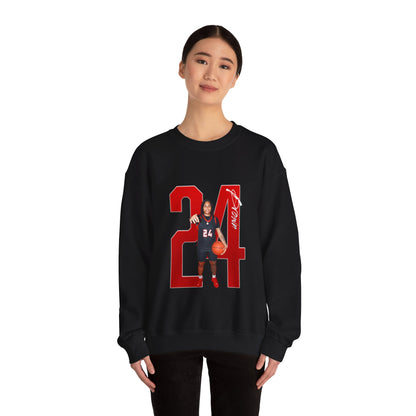 Trista Brown Player Icon Number Crewneck Sweatshirt