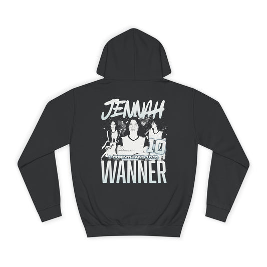Jennah Wanner Premium Vintage Blackout Hoodie