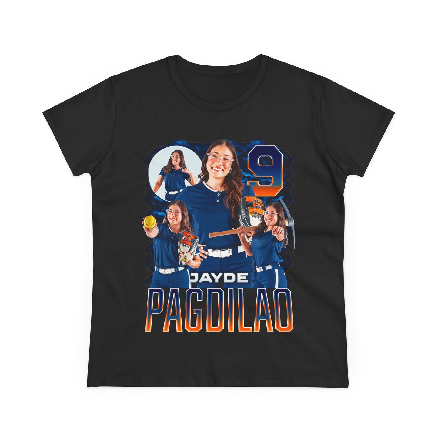 Jayde Pagdilao Name & Number Combo Women's Tee