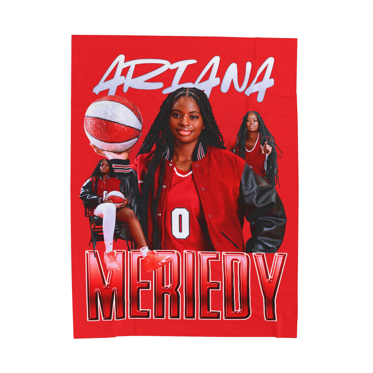 Ariana Meriedy 60"-80" Plush Blanket