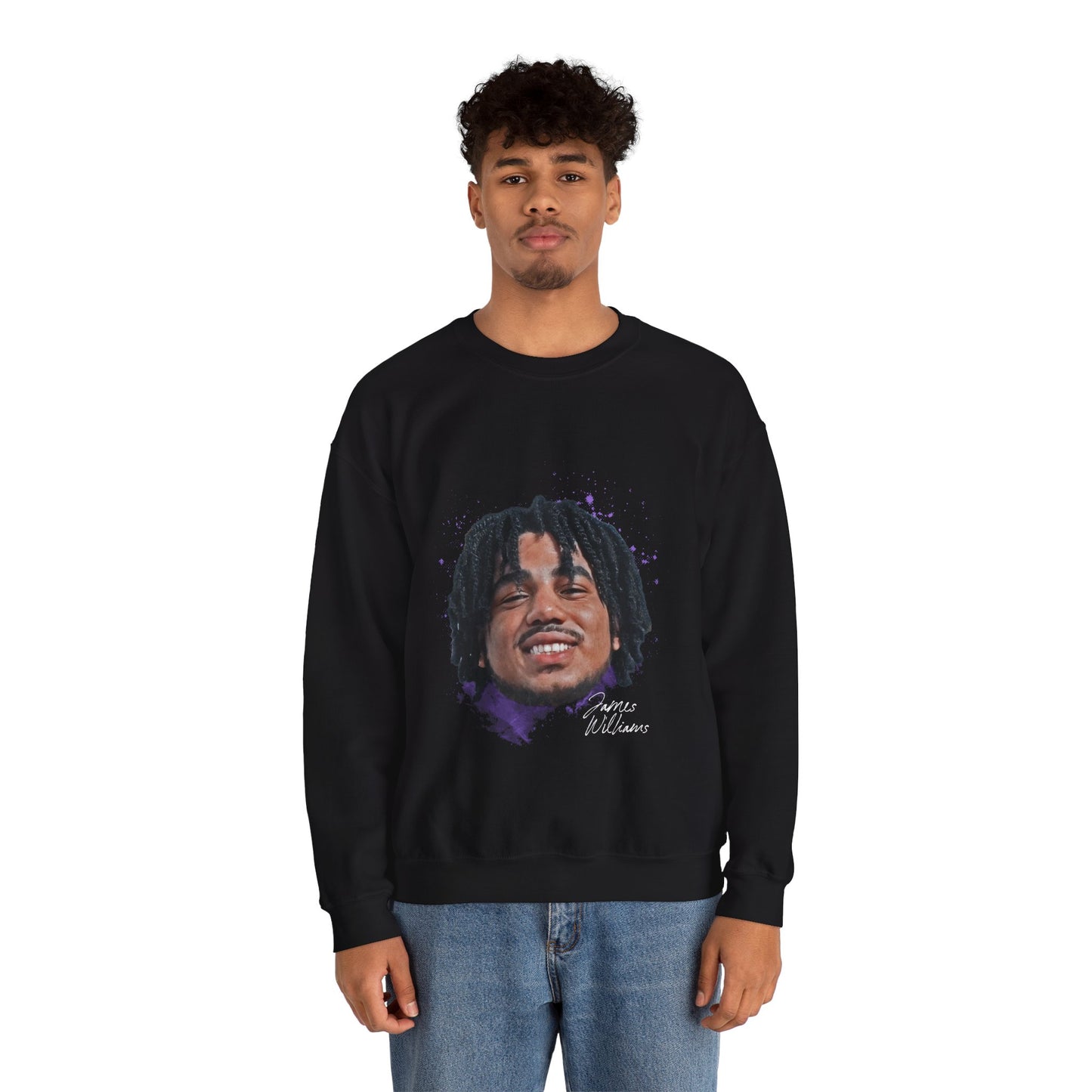 James Williams Big Head Crewneck Sweatshirt