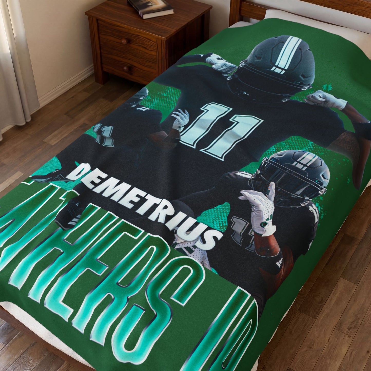 Demetrius Geathers Jr. 60"-80" Plush Blanket