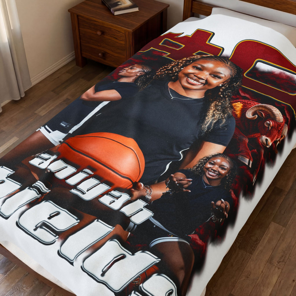 Aniyah Shields 60"-80" Plush Blanket