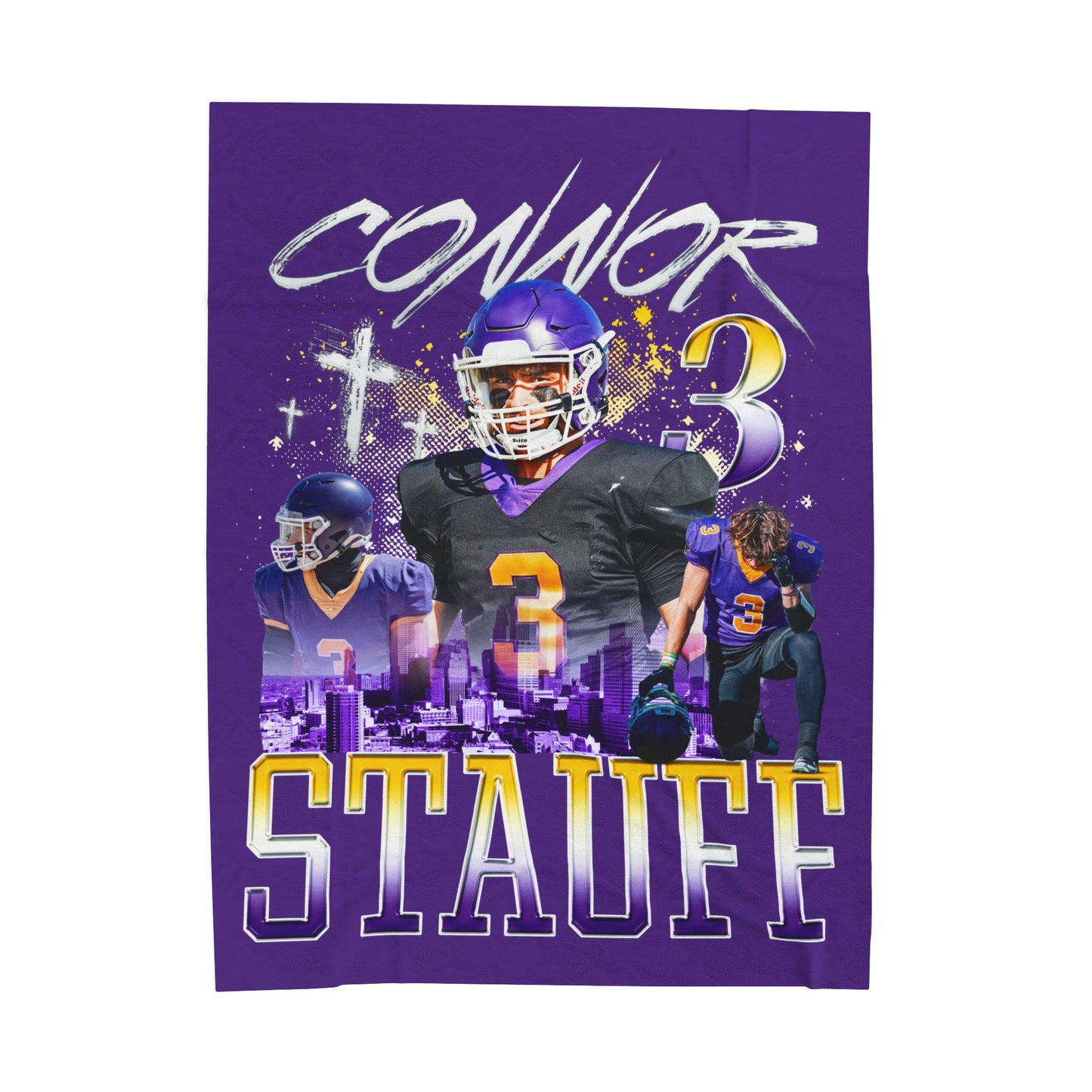 Connor Stauff 60"-80" Plush Blanket