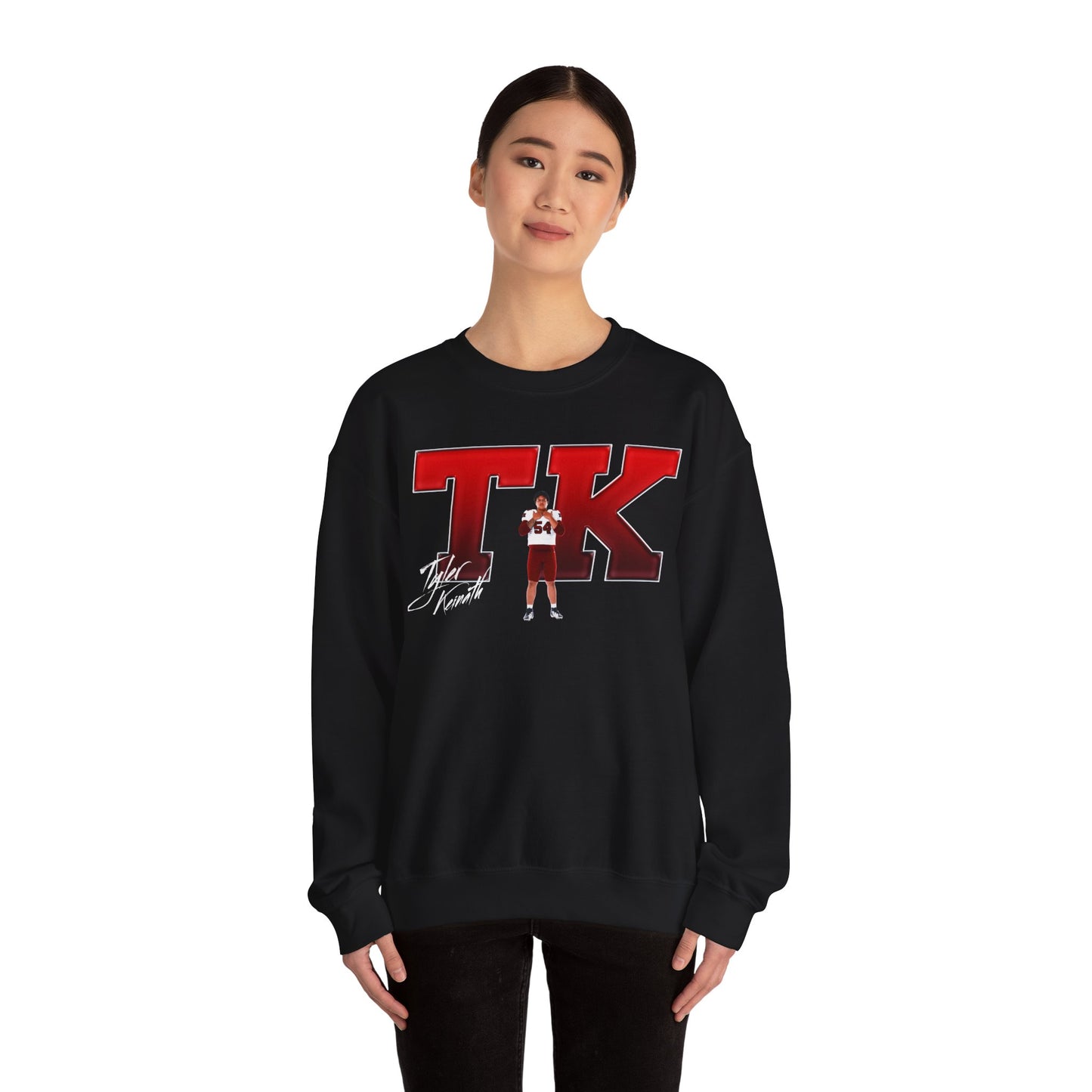 Tyler Keinath Big Initials Colored Crewneck Sweatshirt