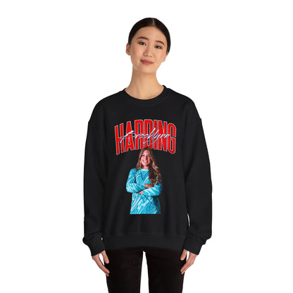 Brooklynn Harding Curved Combo Colored Crewneck Sweatshirt