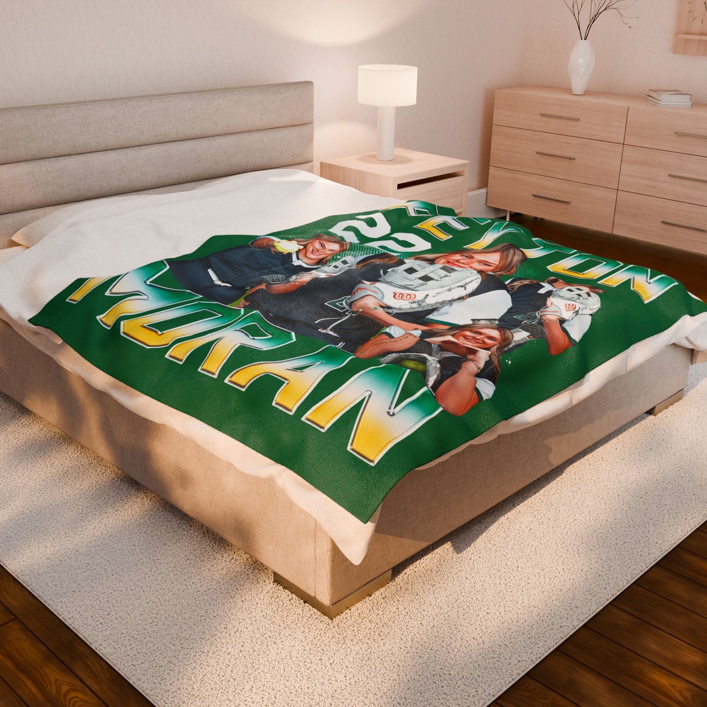 Peyton Moran 60"-80" Plush Blanket