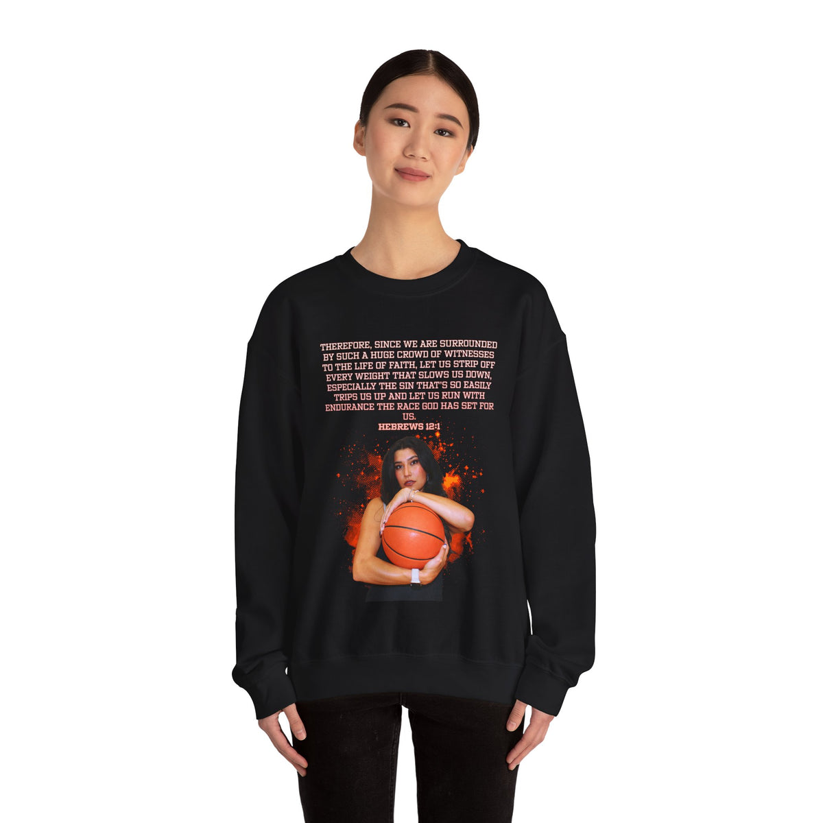 Mistidawn Roybal Athlete Quote Crewneck Sweatshirt