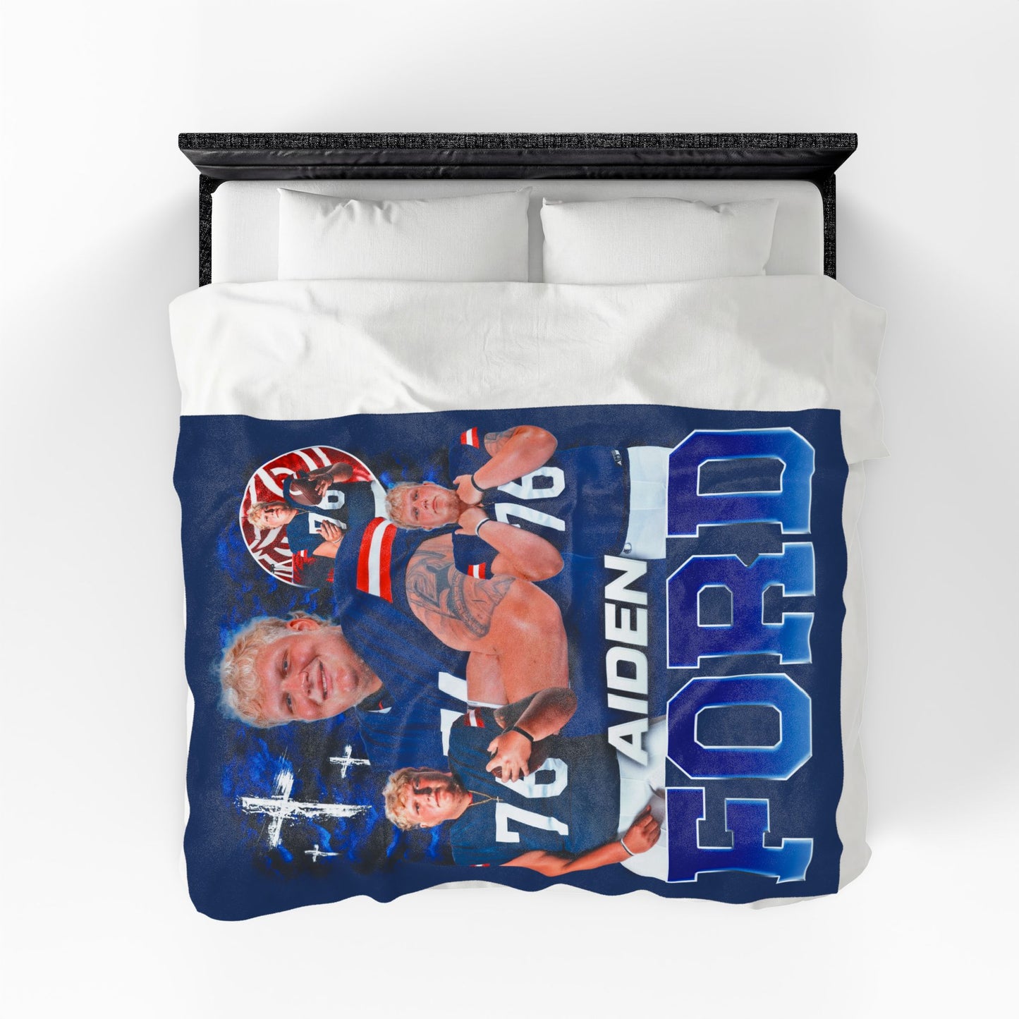 Aiden Ford 60"-80" Plush Blanket