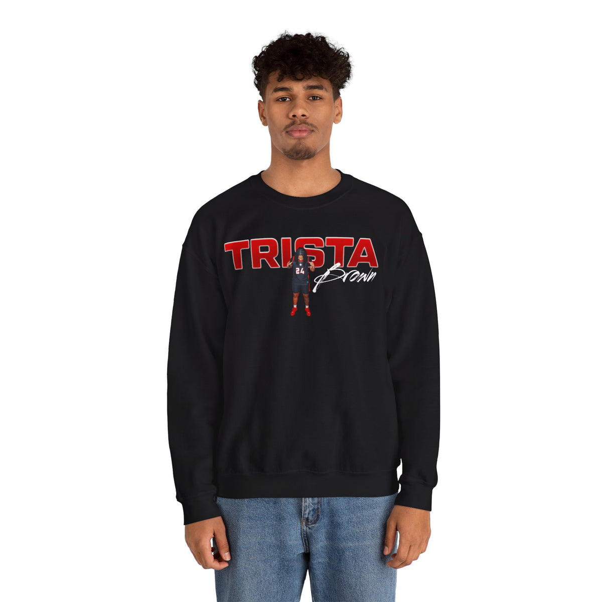 Trista Brown Star Player Crewneck Sweatshirt