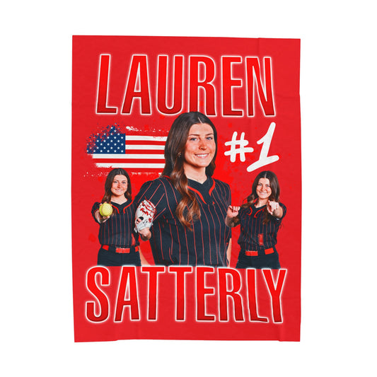 Lauren Satterly 60"-80" Plush Blanket