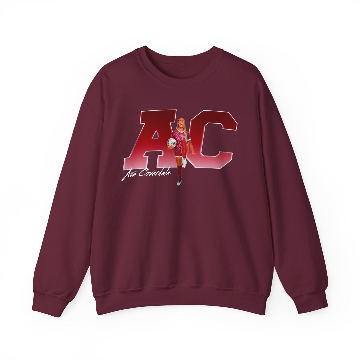 Ava Coverdale Big Initals Crewneck Sweatshirt
