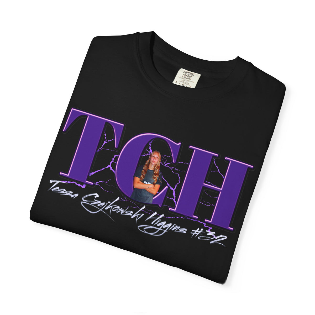 Tessa Czajkowski Higgins Big Initials Premium Tee