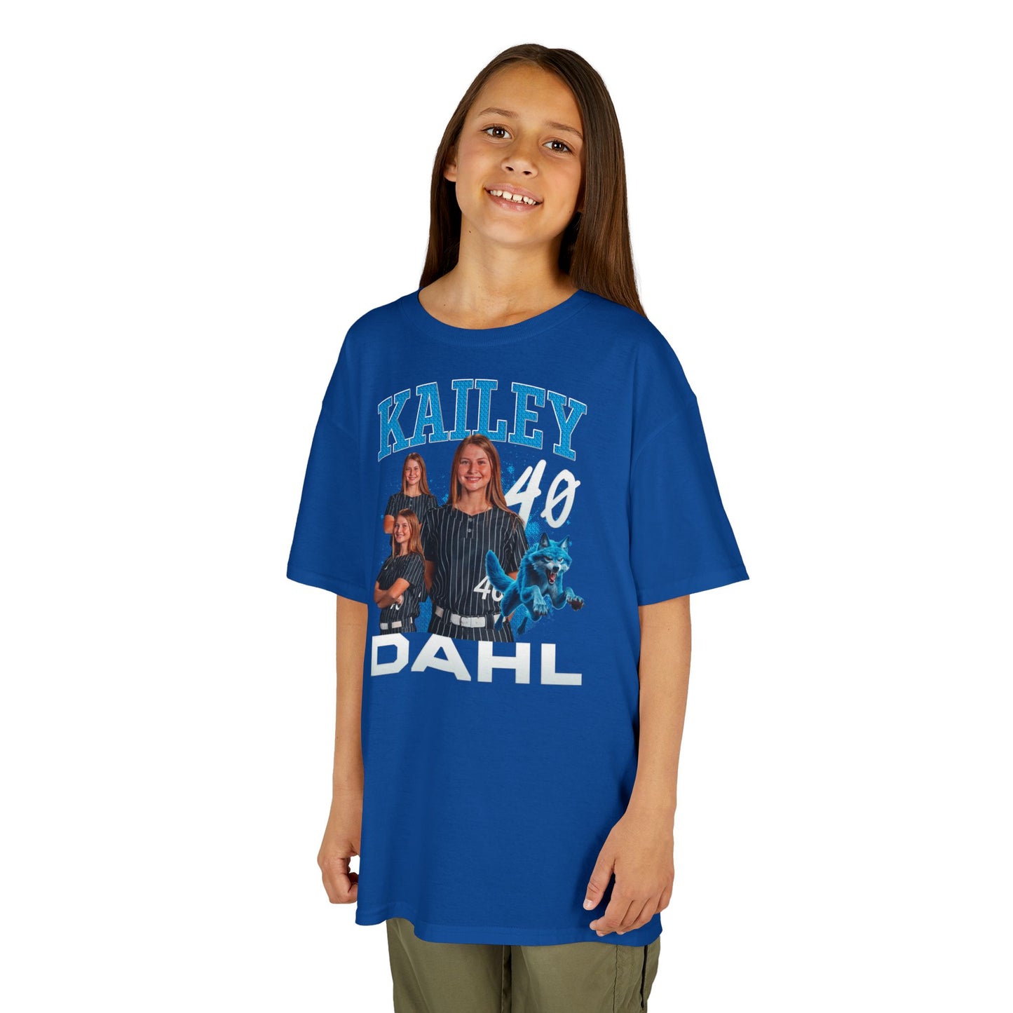 Kailey Dahl First Name Highlight Kids Tee